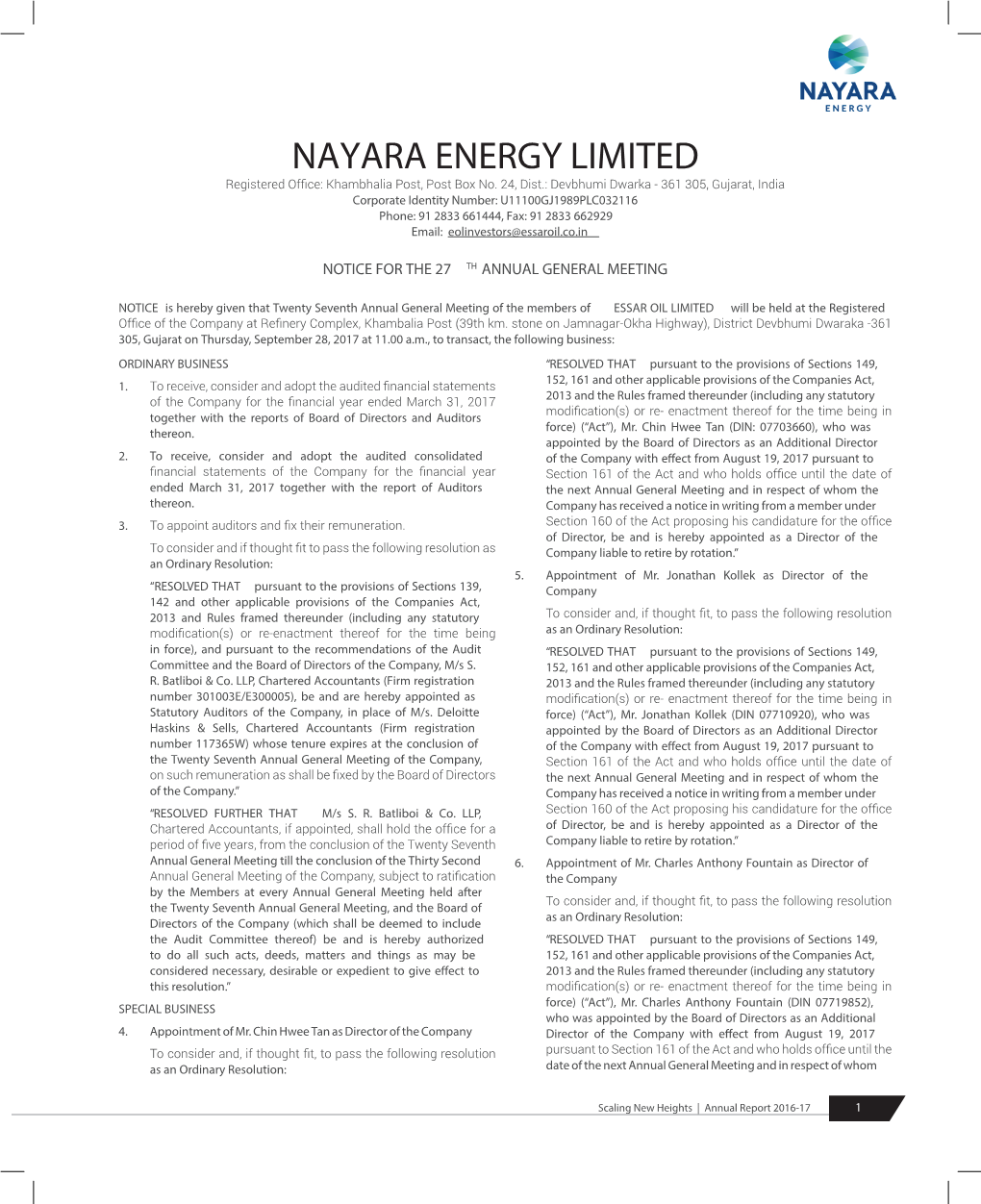 Nayara Energy Limited