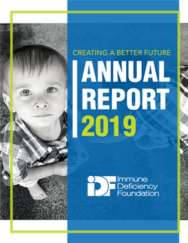 Creating a Better Future Annual Report 2019 Our Core Values
