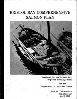 Bristol Bay Comprehensive Salmon Plan