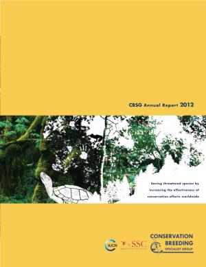 CBSG Annual Report 2012