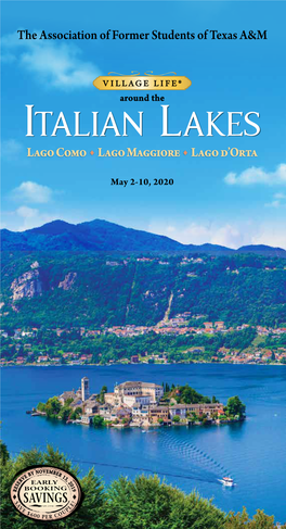 Italian Lakes Lago Como U Lago Maggiore U Lago D’Orta