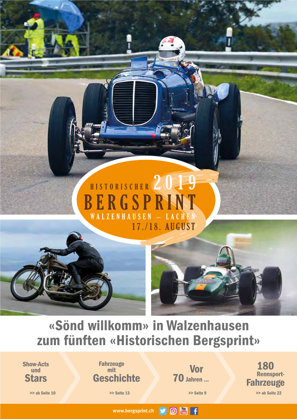 In Walzenhausen Zum Fünften «Historischen Bergsprint»