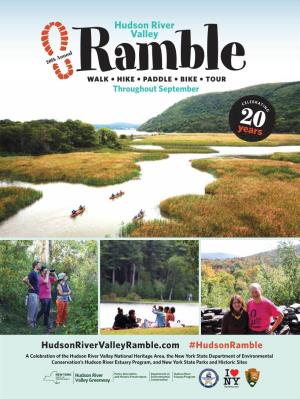 2019 Hudson River Valley Ramble Booklet