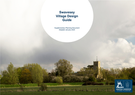Swavesey Village Design Guide