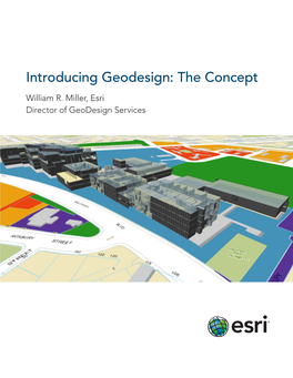 Introducing Geodesign: the Concept