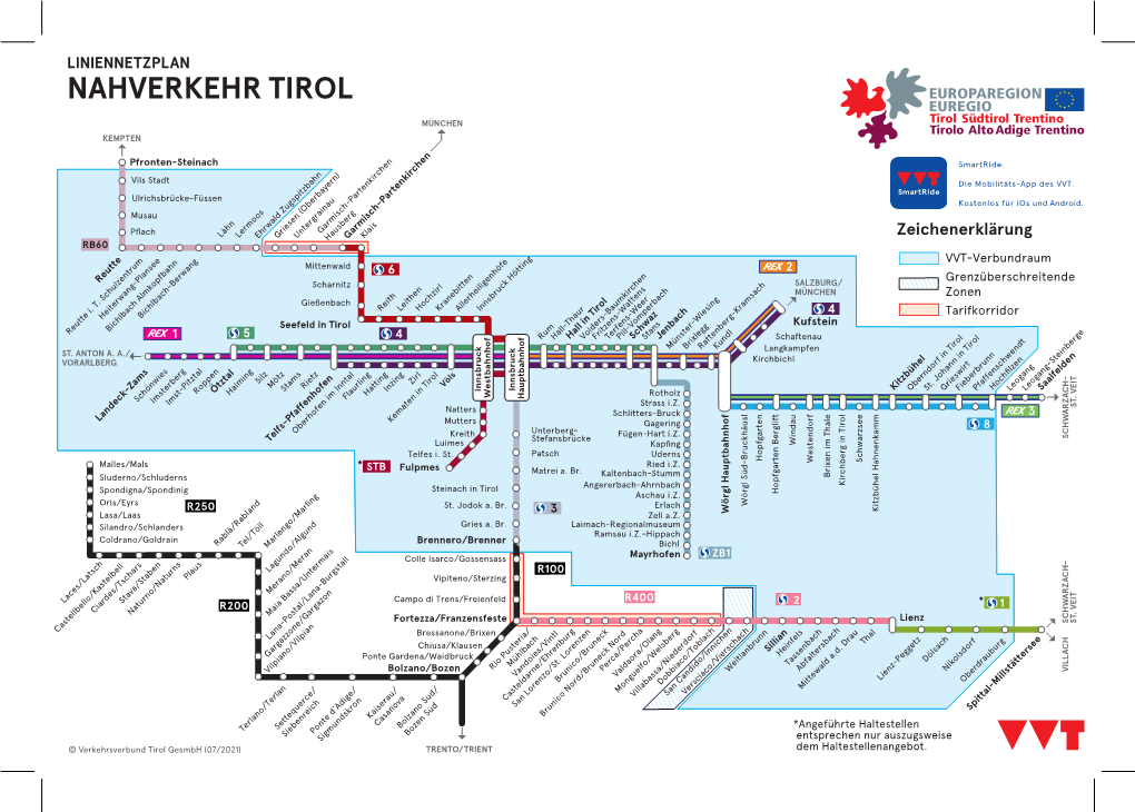 Nahverkehr Tirol