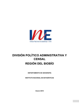 División Político Administrativa Y Censal Región Del Biobío