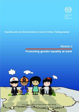 Module 2 Promoting Gender Equality at Work