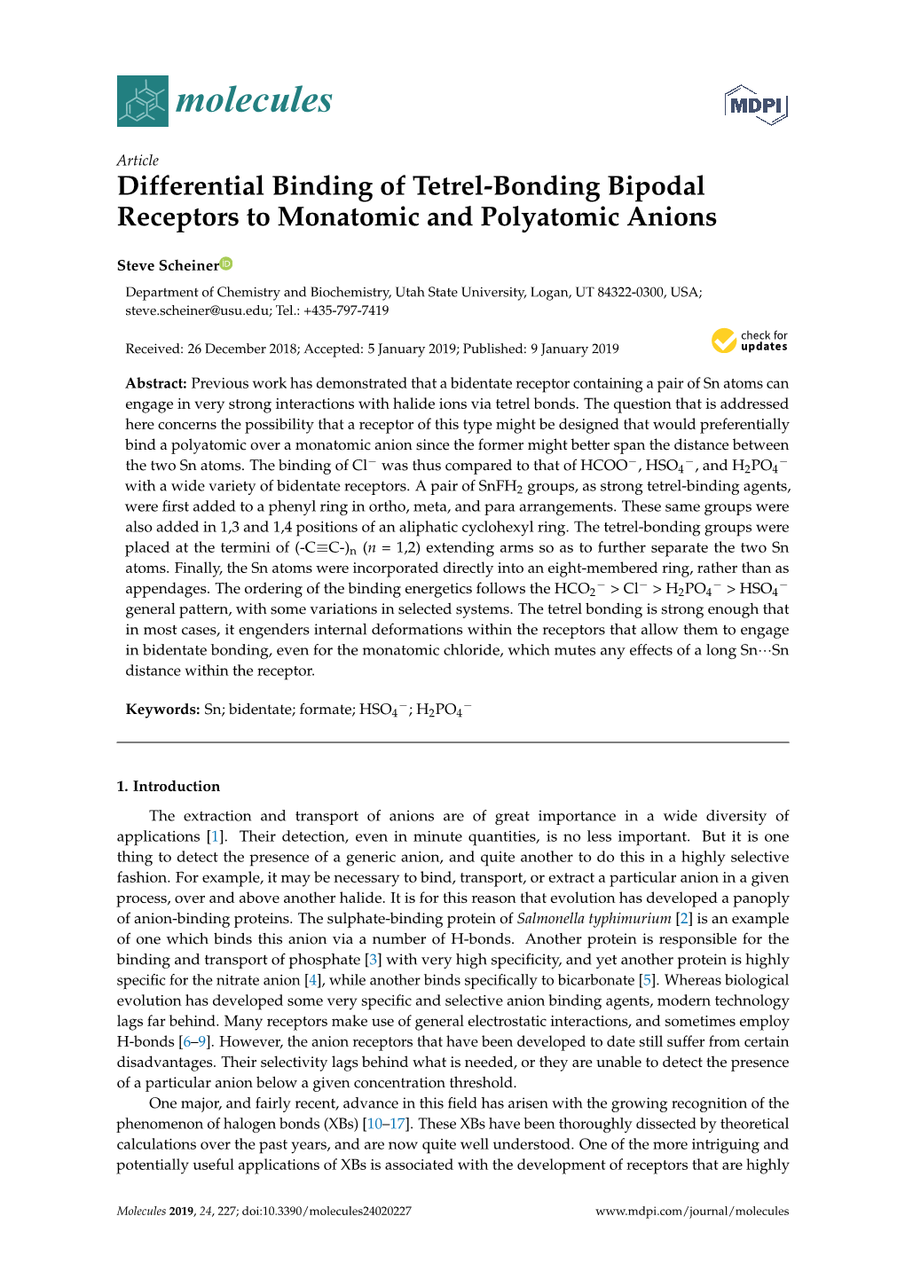 Differential Binding of Tetrel-Bonding Bipodal Receptors to Monatomic and Polyatomic Anions