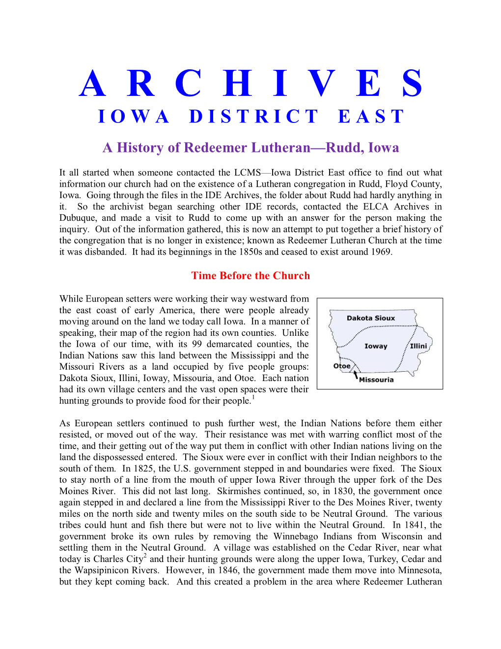 Archive-History-Redeemer-Rudd.Pdf