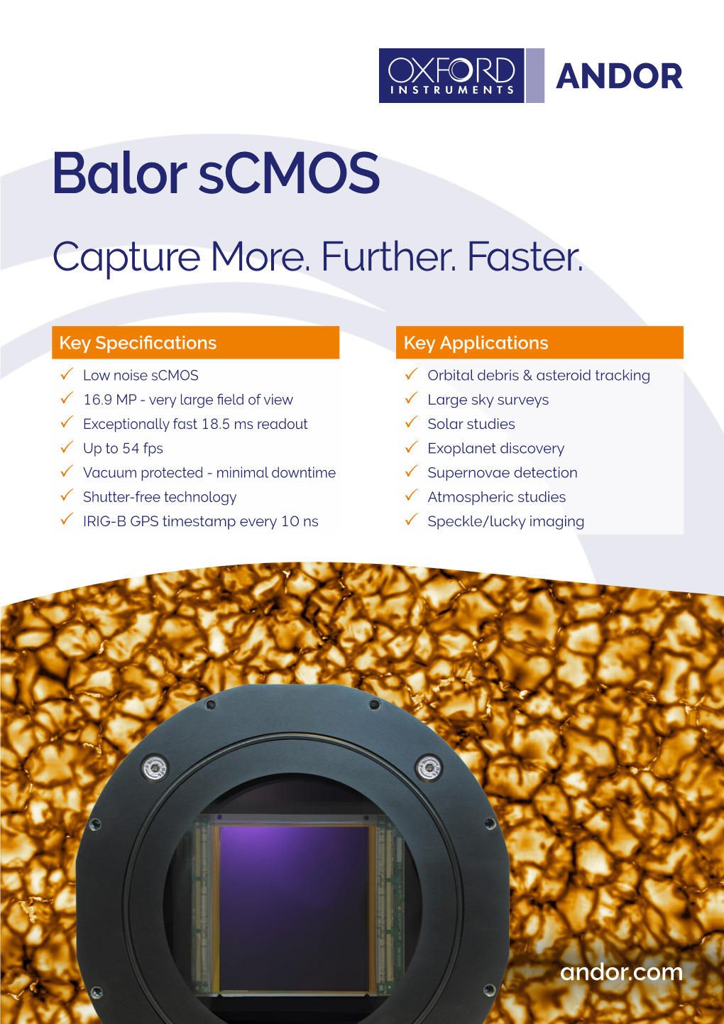 Balor Scmos Specification Sheet