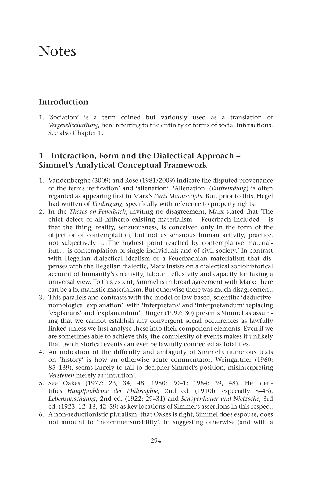 Introduction 1 Interaction, Form and the Dialectical Approach