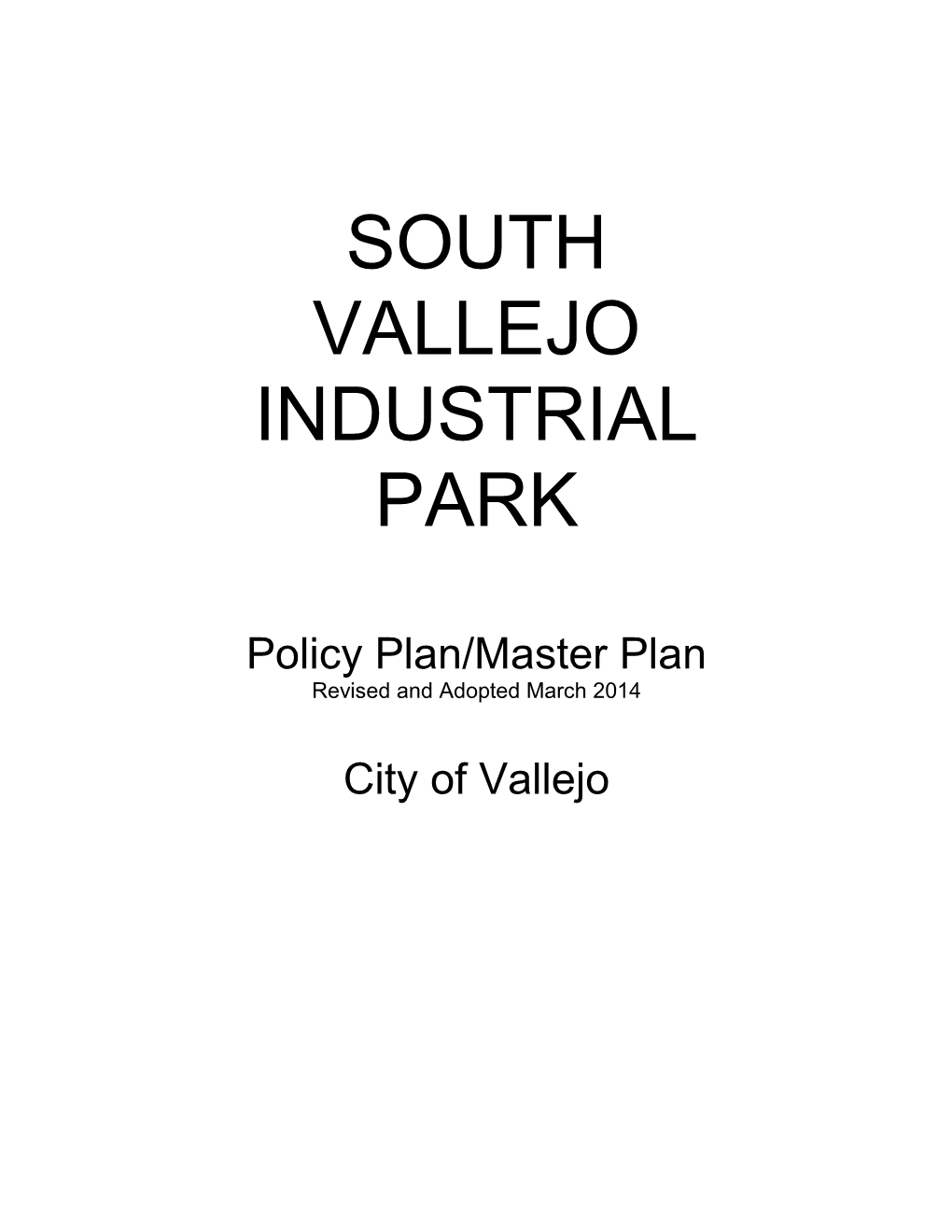 South Vallejo Industrial Park