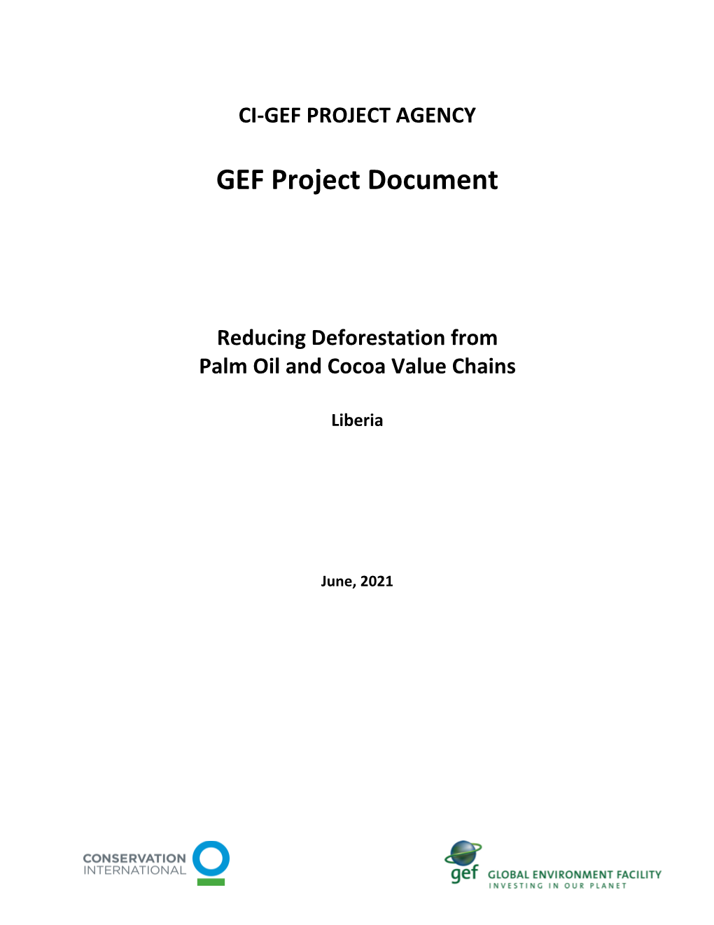 Ci-Gef Project Agency