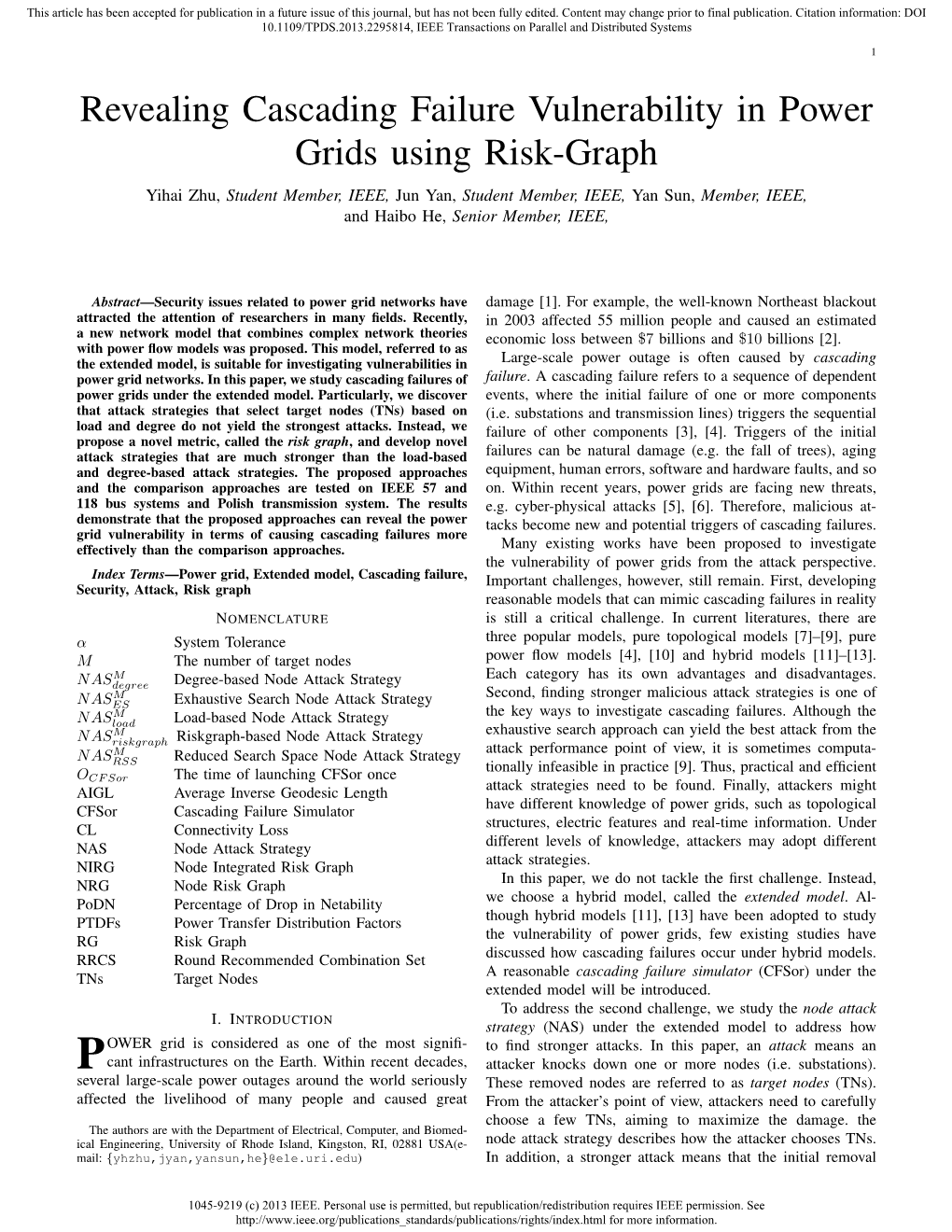 Revealing Cascading Failure Vulnerability in Power Grids Using