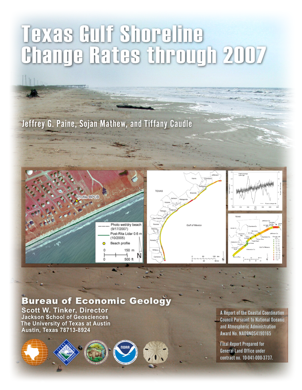 Texas Gulf Shoreline Report Cover2011 Paine