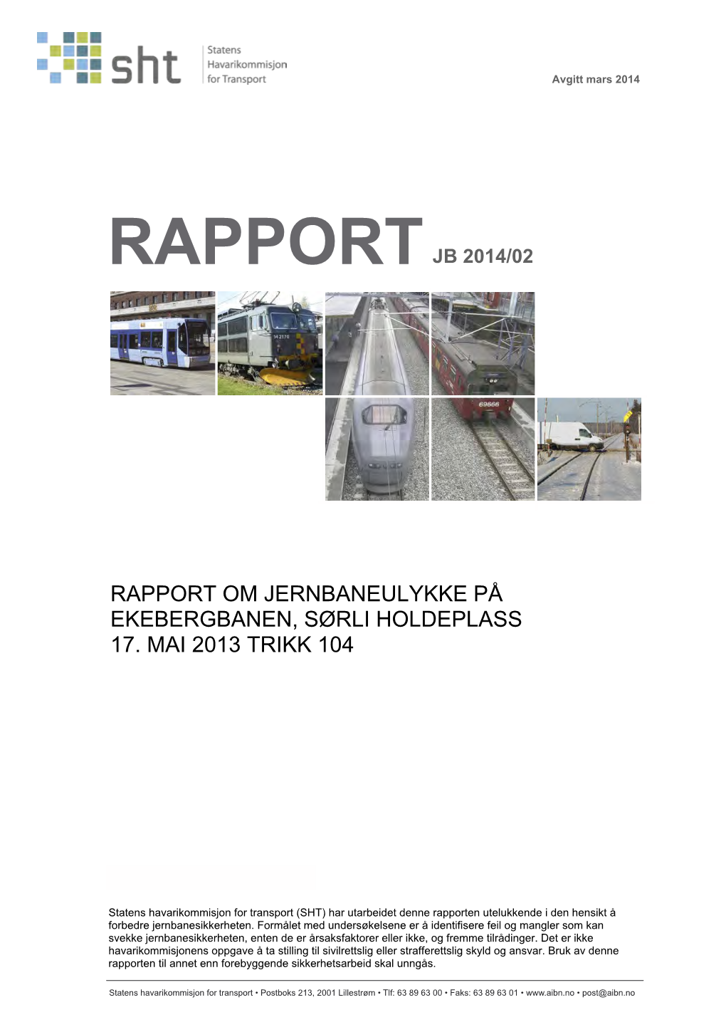 Rapport Jb 2014/02