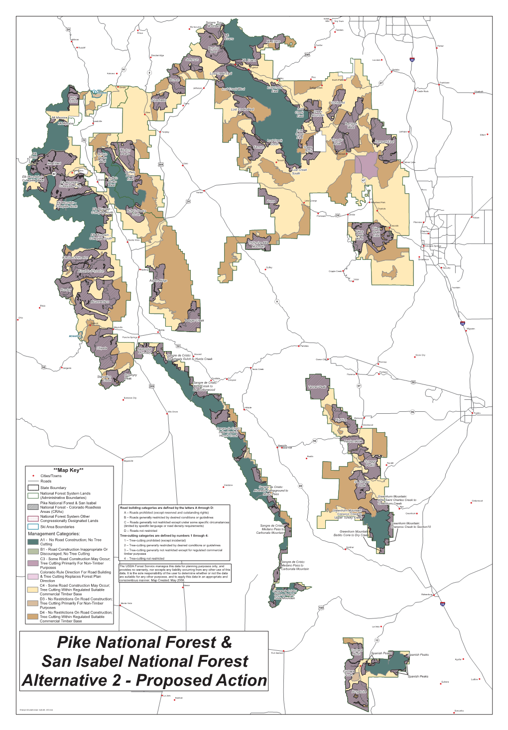 Proposed Action Pike National Forest & San Isabel