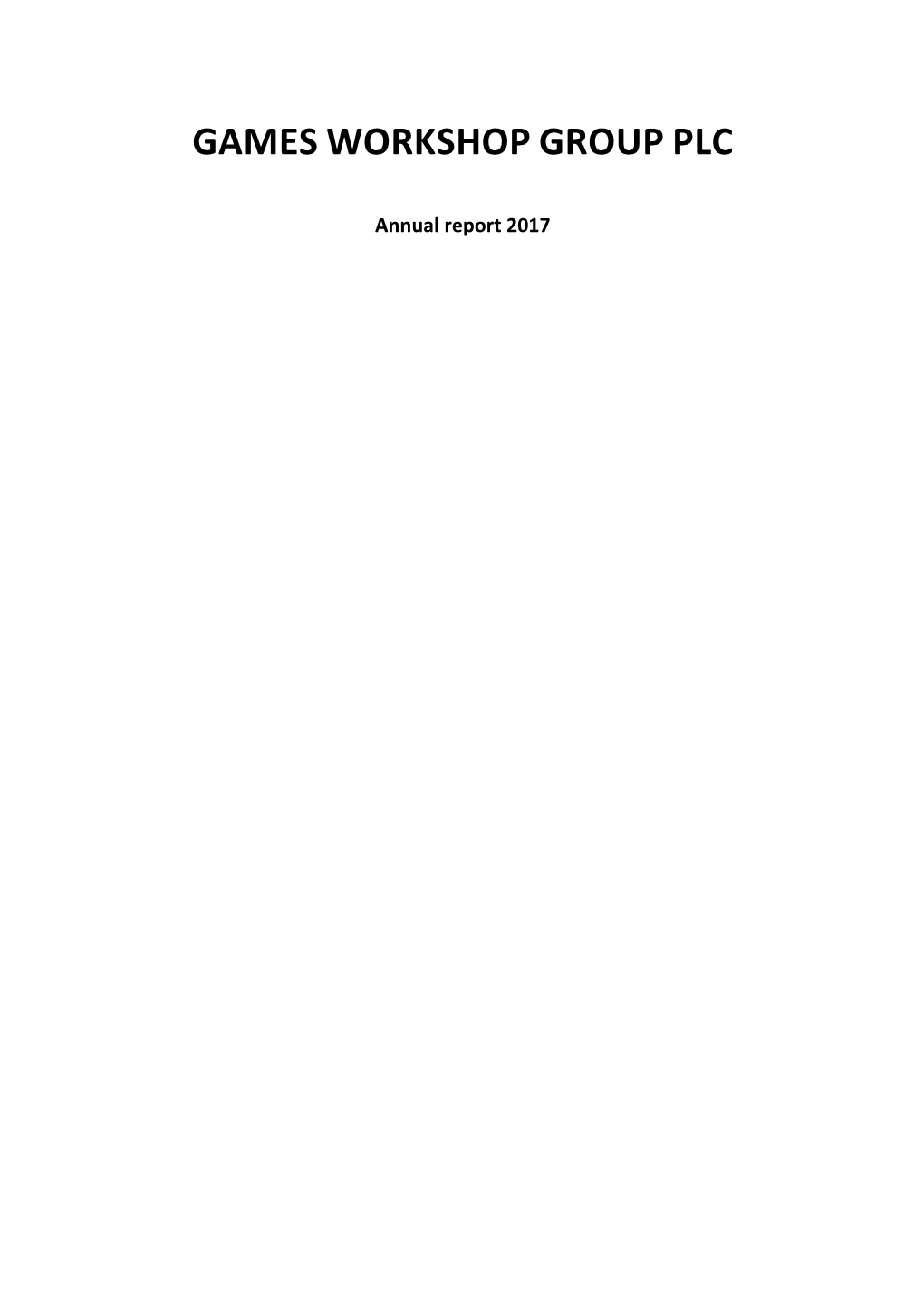 Annual Report 2017