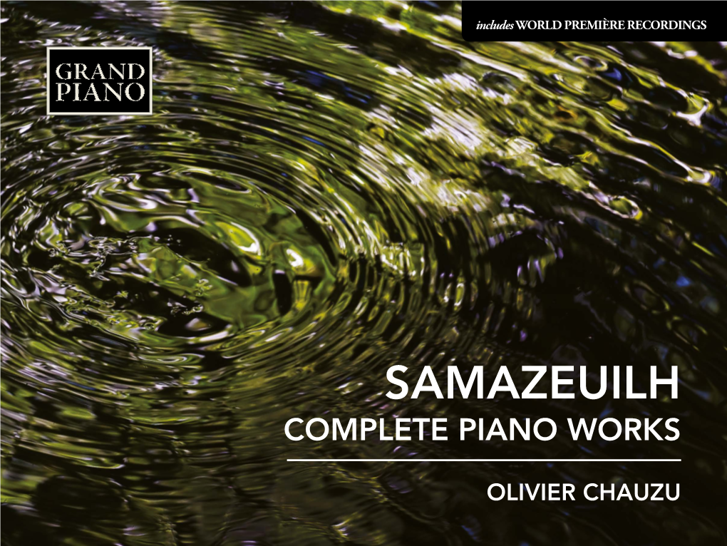 Samazeuilh Complete Piano Works