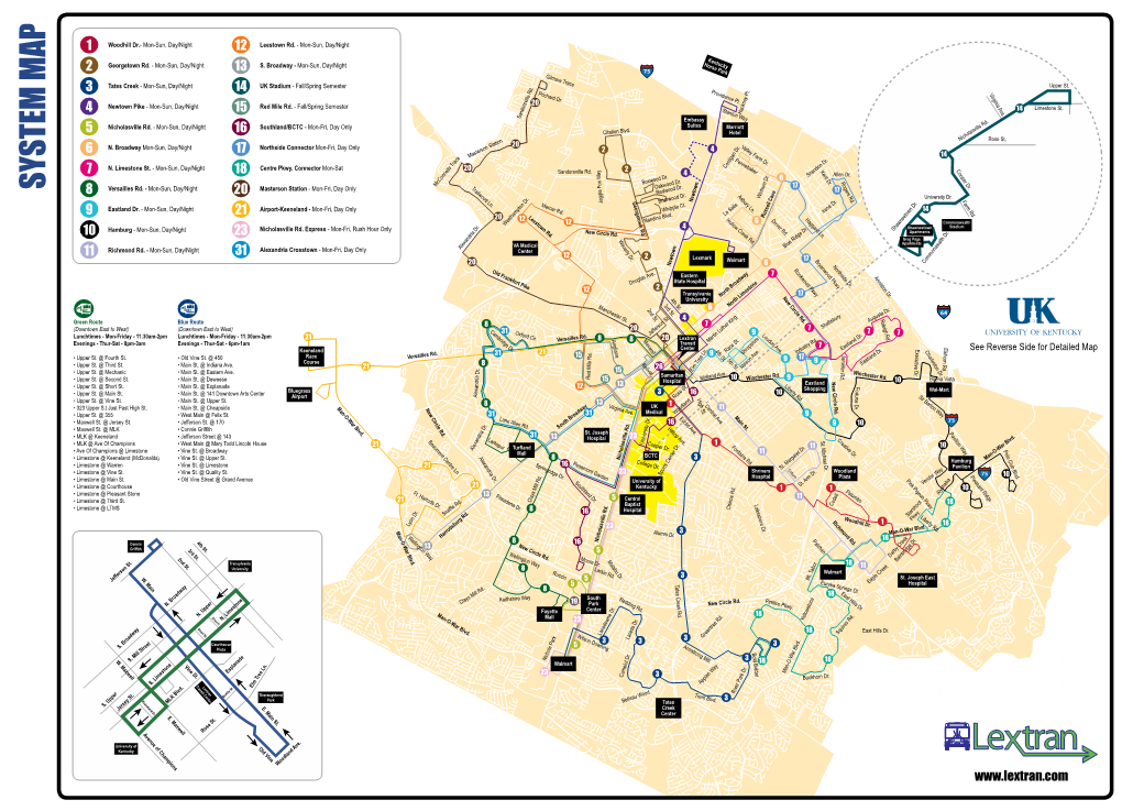 SYSTEM MAP T Oakwood Dr