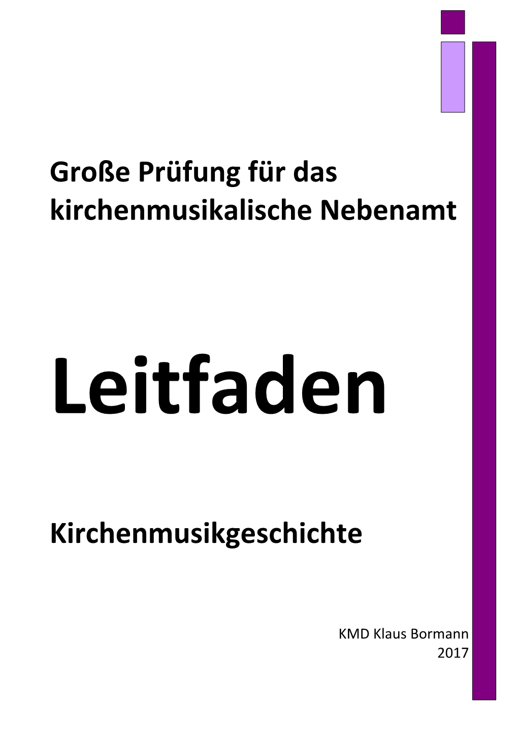 Große Prüfung Für Das Kirchenmusikalische Nebenamt