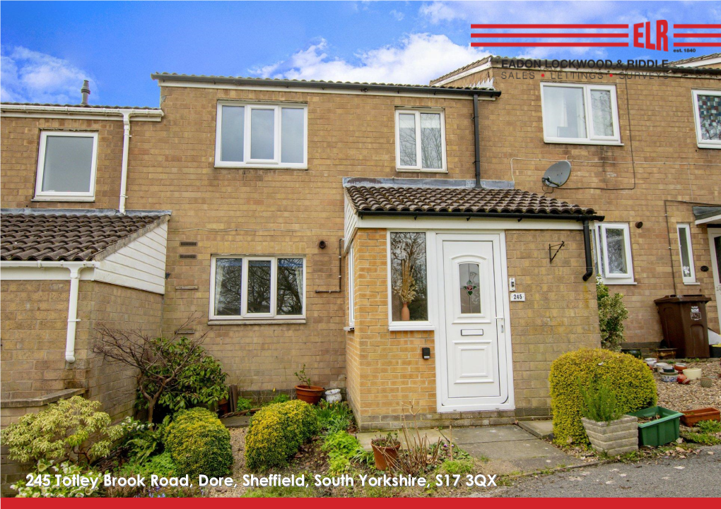 245 Totley Brook Road, Dore, Sheffield, South Yorkshire, S17 3QX