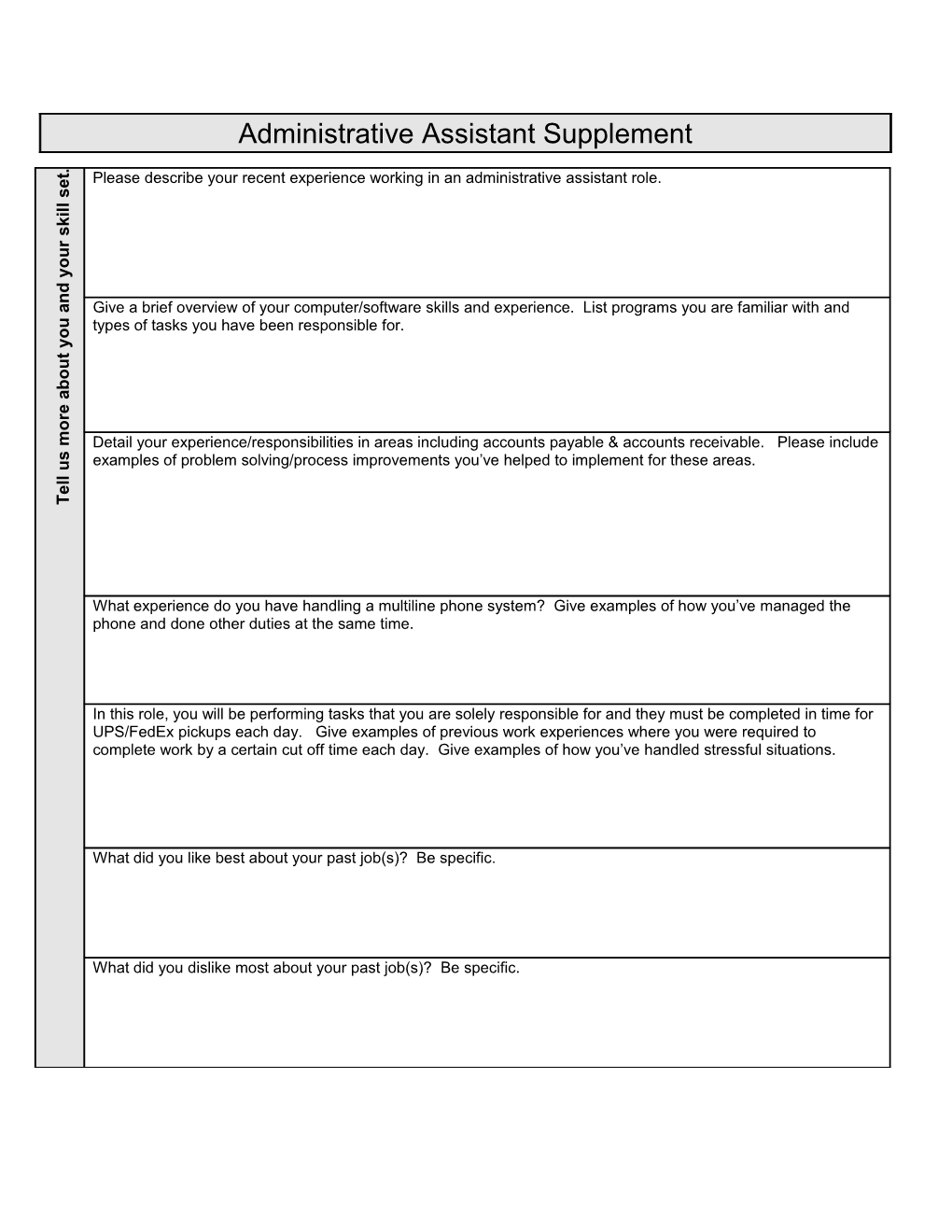 Electronics Assembly Supplement