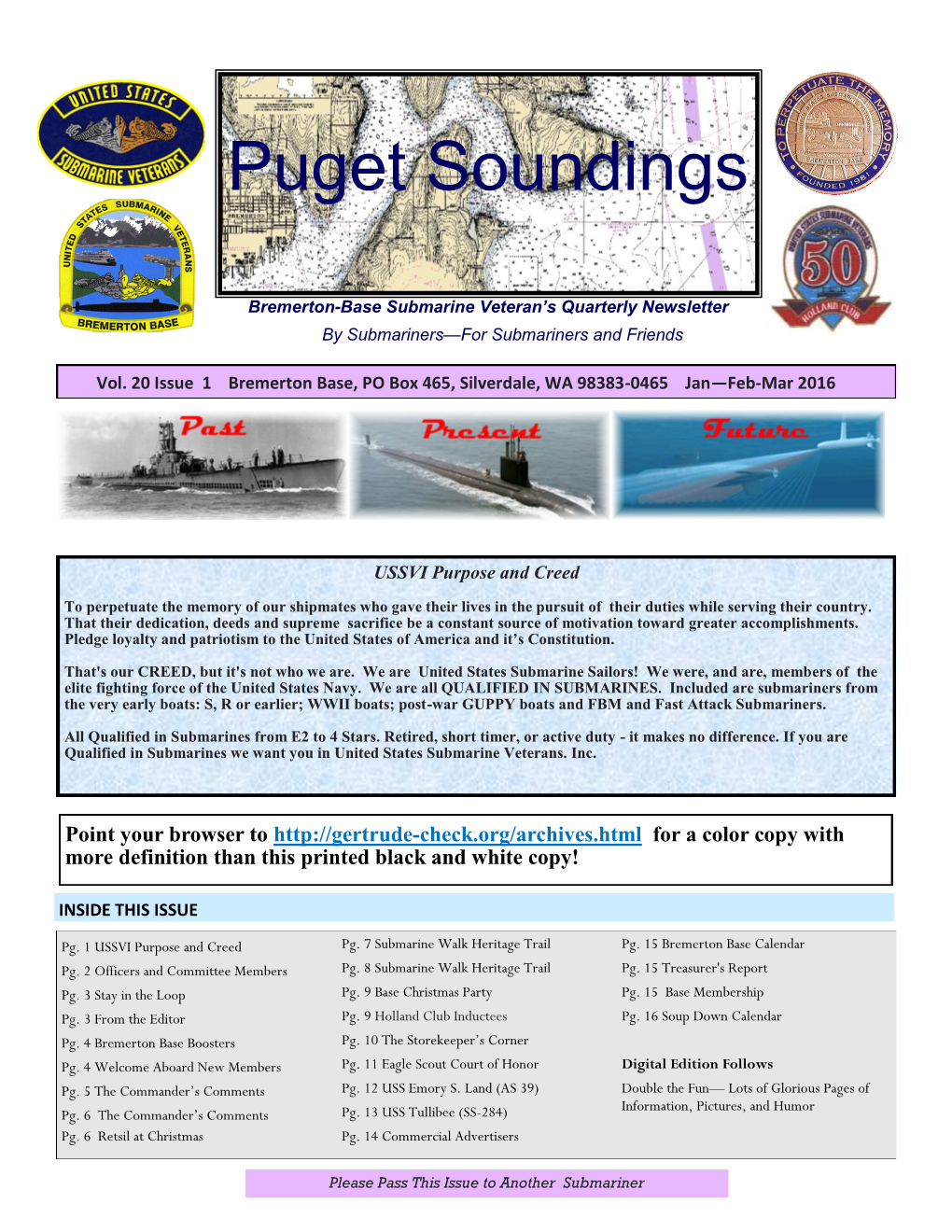 Puget Soundings