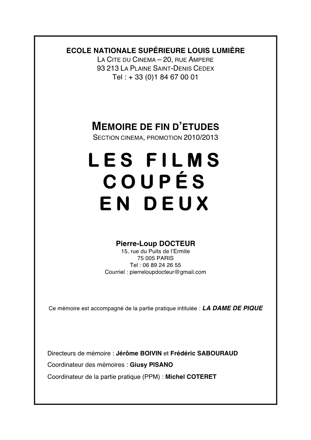 Les Films Coupés En Deux 3