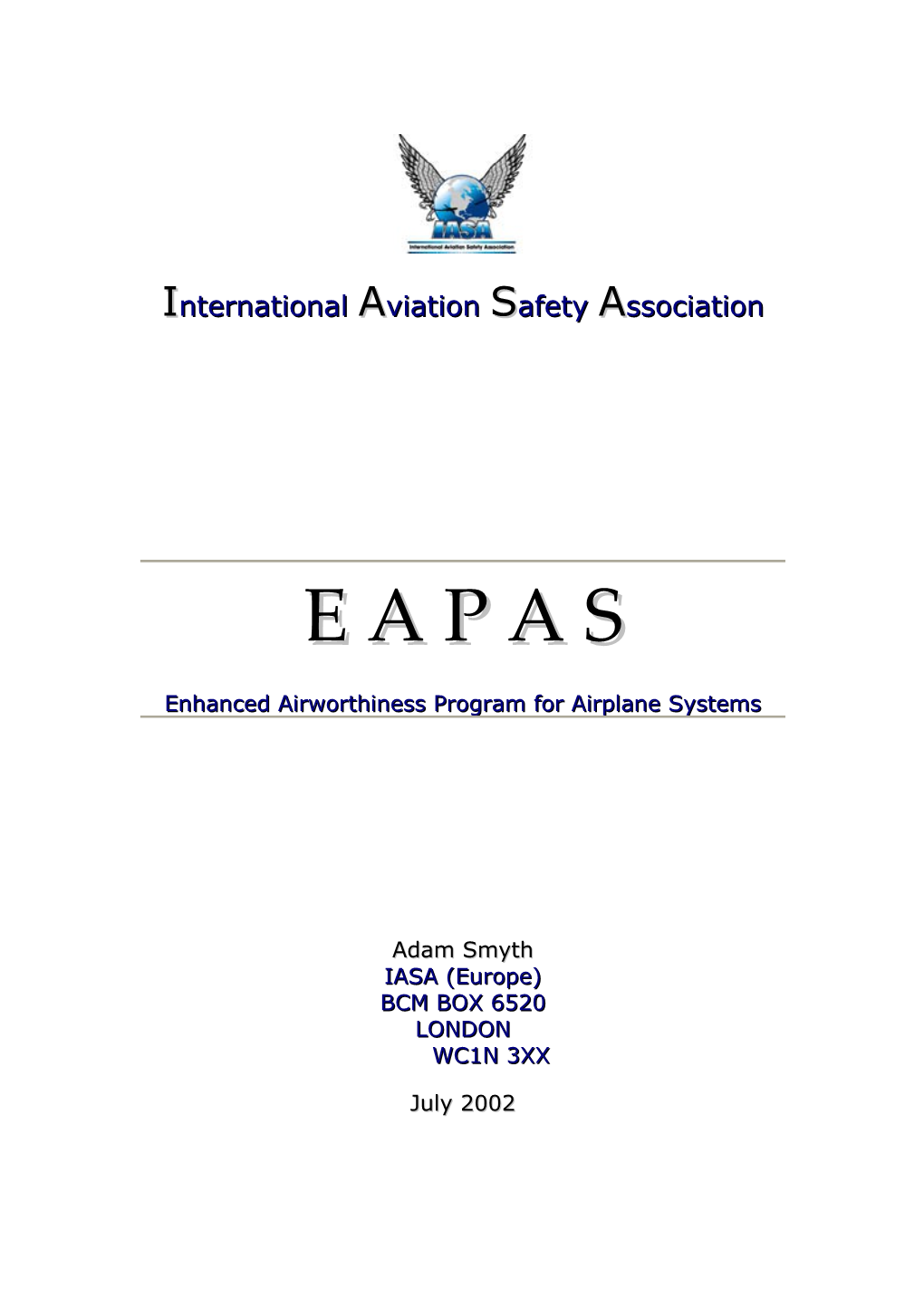 International Aviation Safety Association