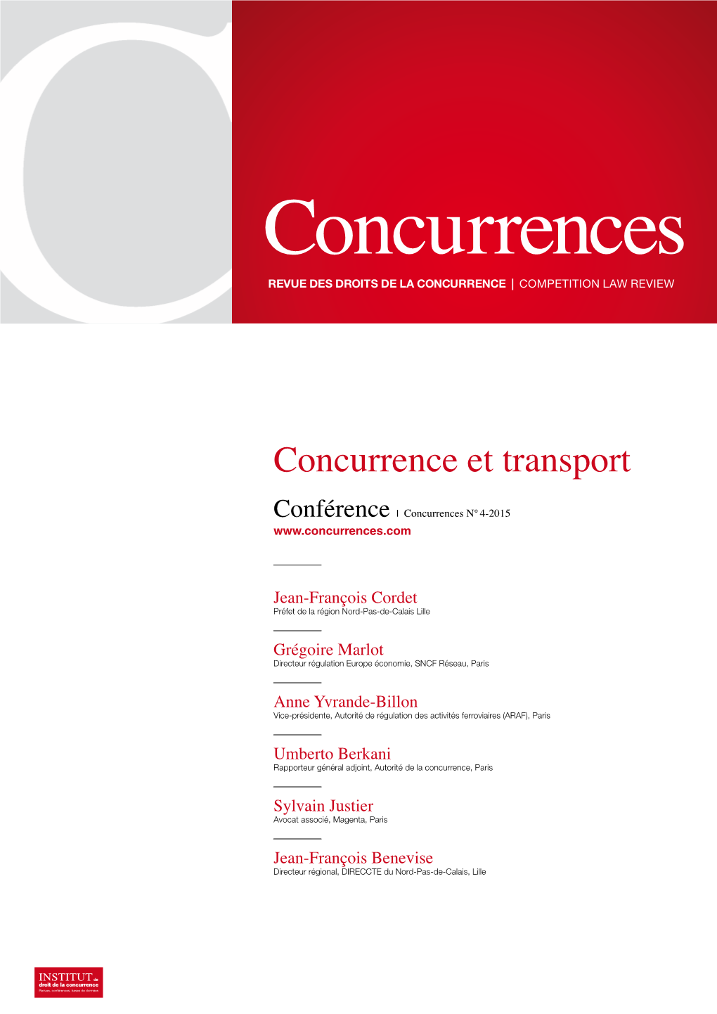 Concurrence Et Transport