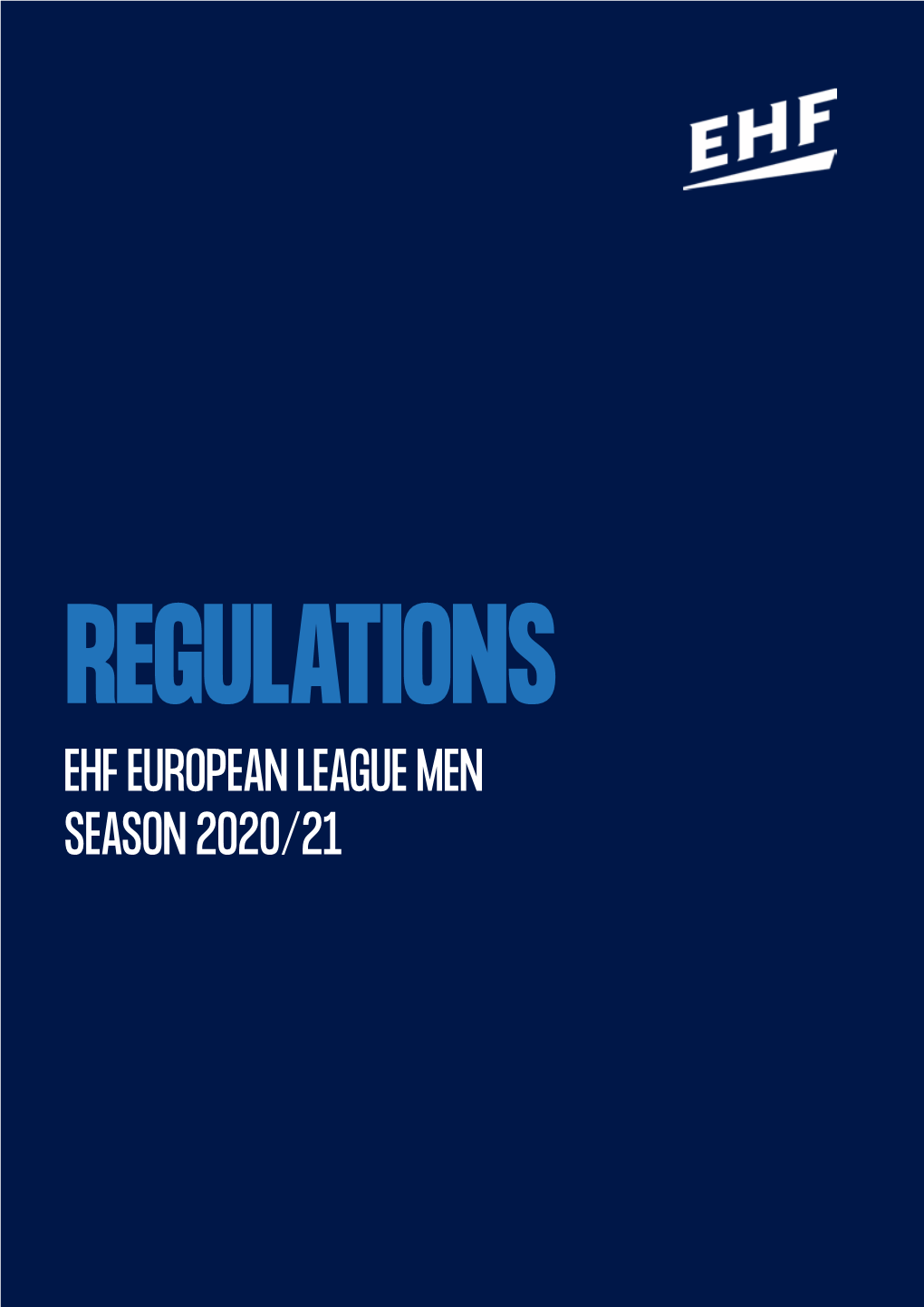 Ehf European League Men Season 2020/21 I