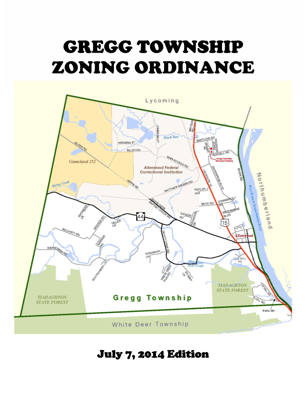 Gregg Township Zoning Ordinance