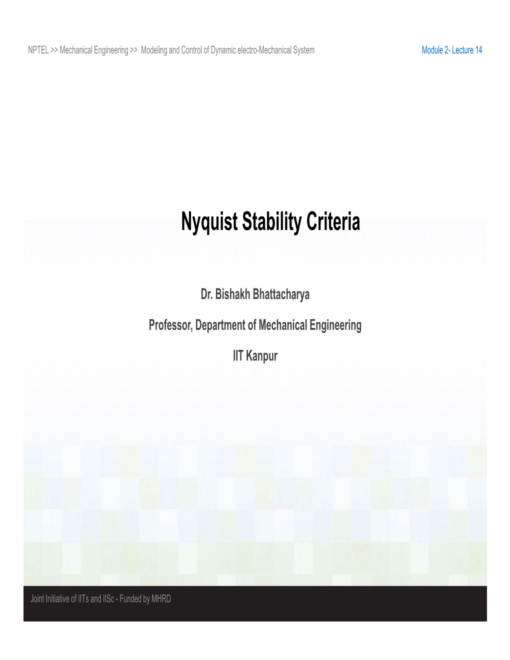 Nyquist Stability Criteria