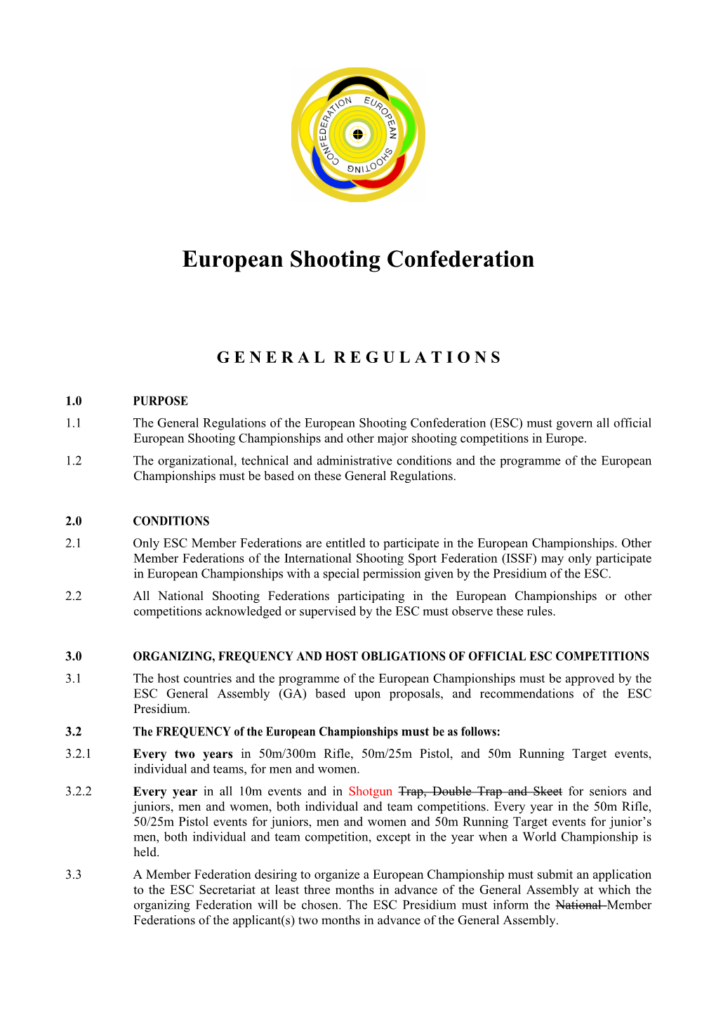 European Shooting Confederation