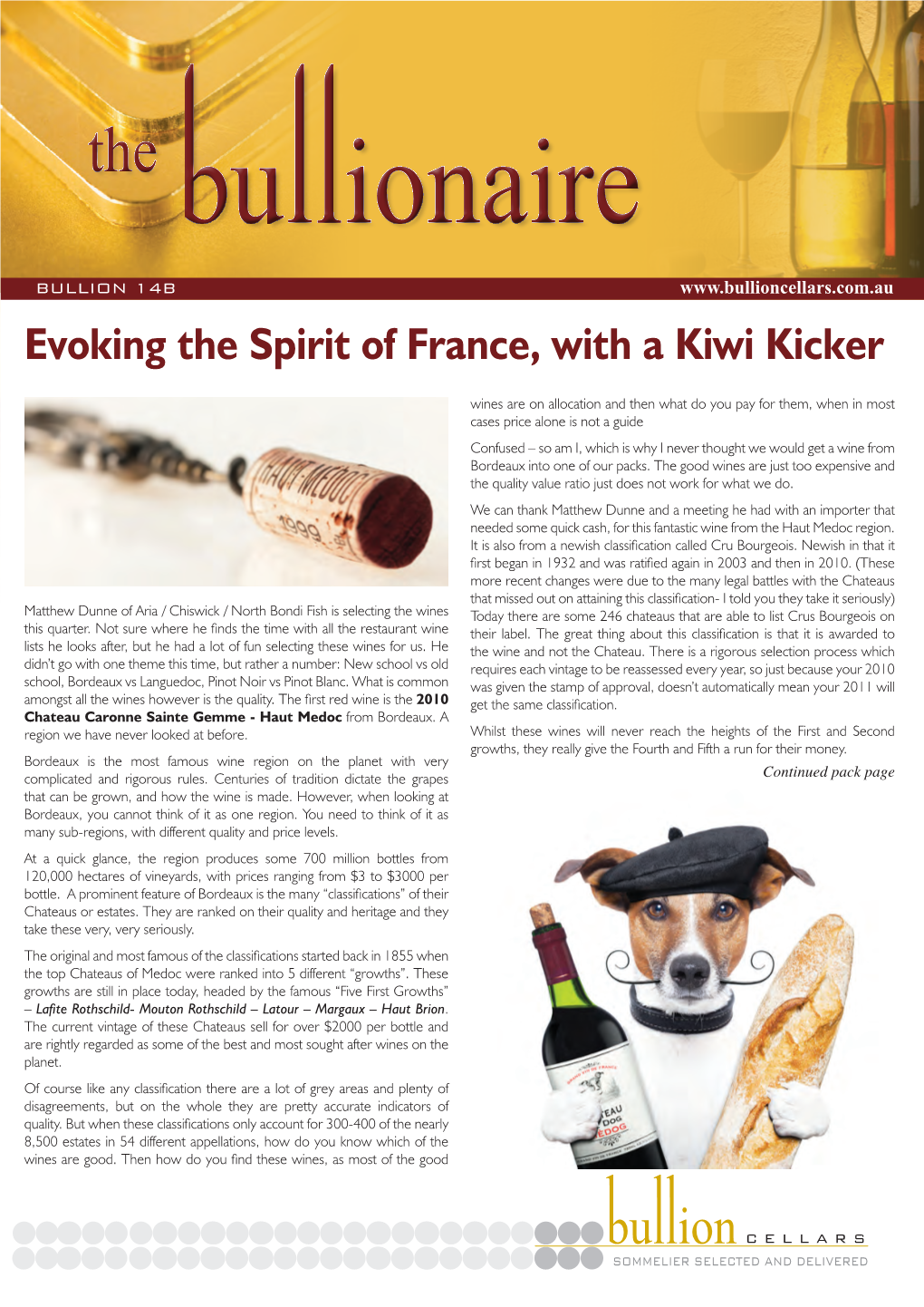 Wine Selection June 2014