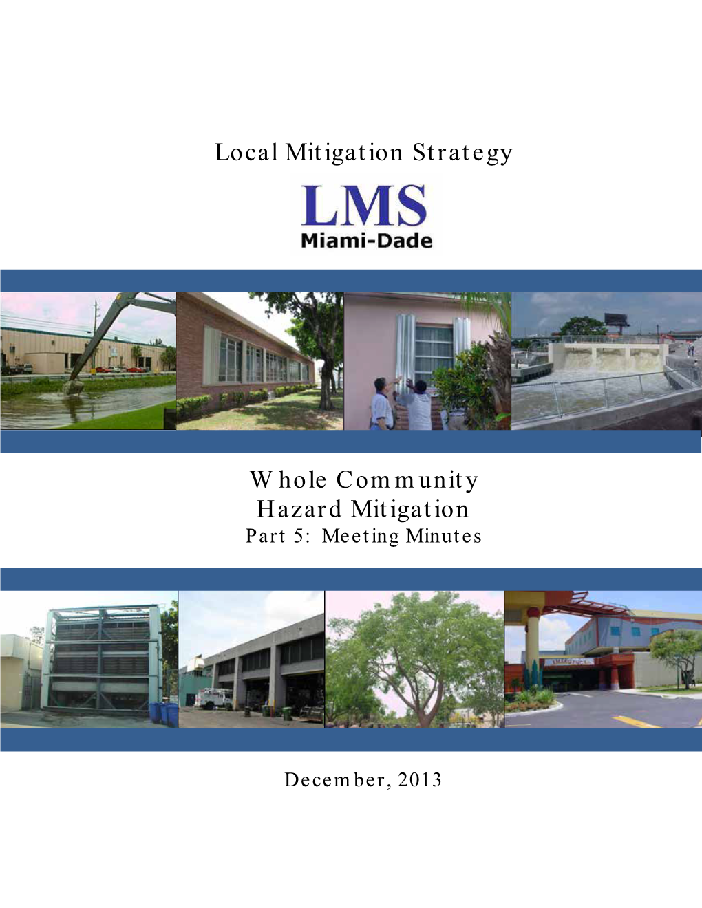 Local Mitigation Strategy Whole Community Hazard Mitigation