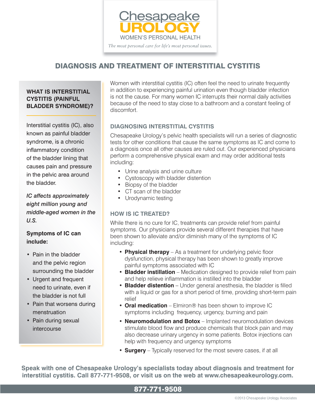 Interstitial Cystitis