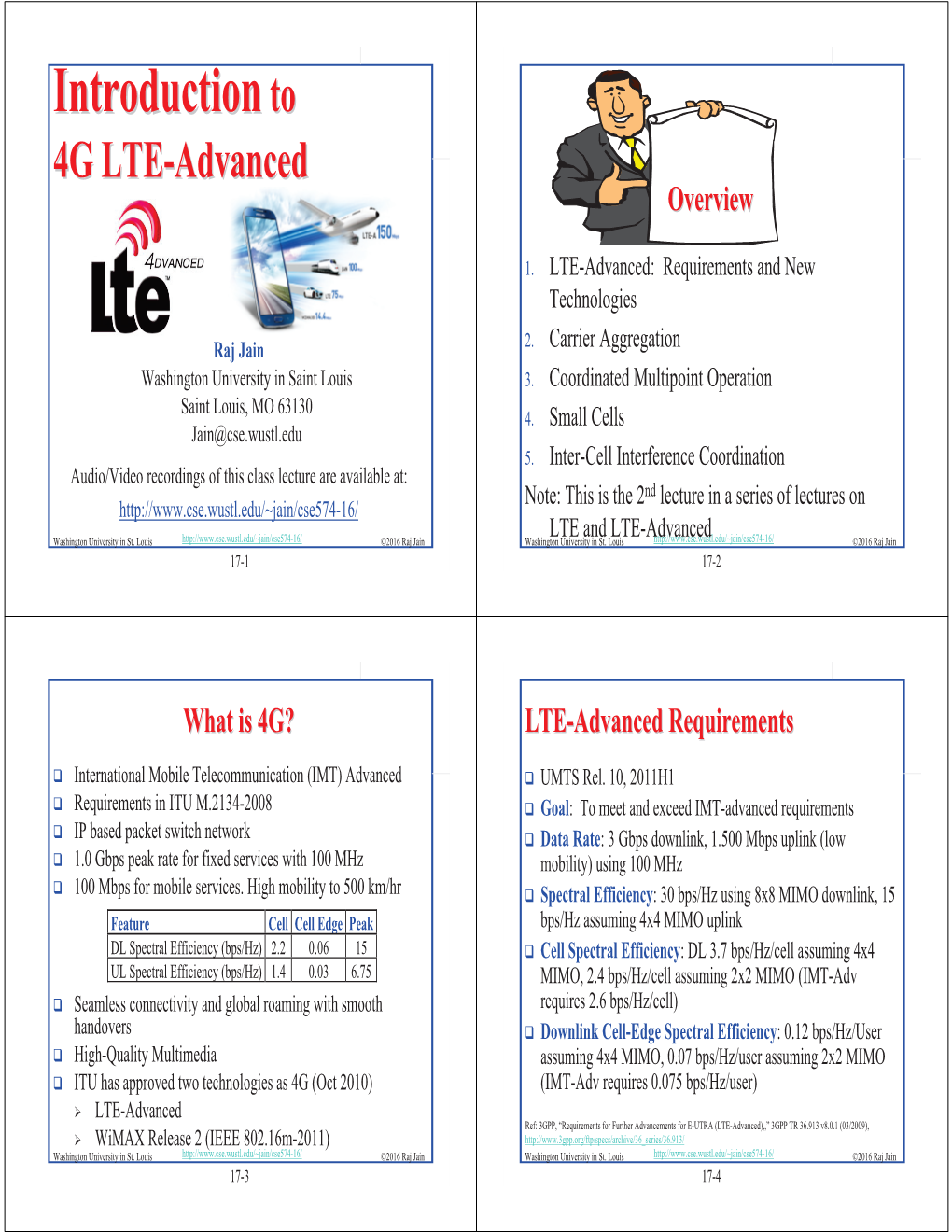 Introduction Toto 4G4G LTELTE--Advancedadvanced Overview