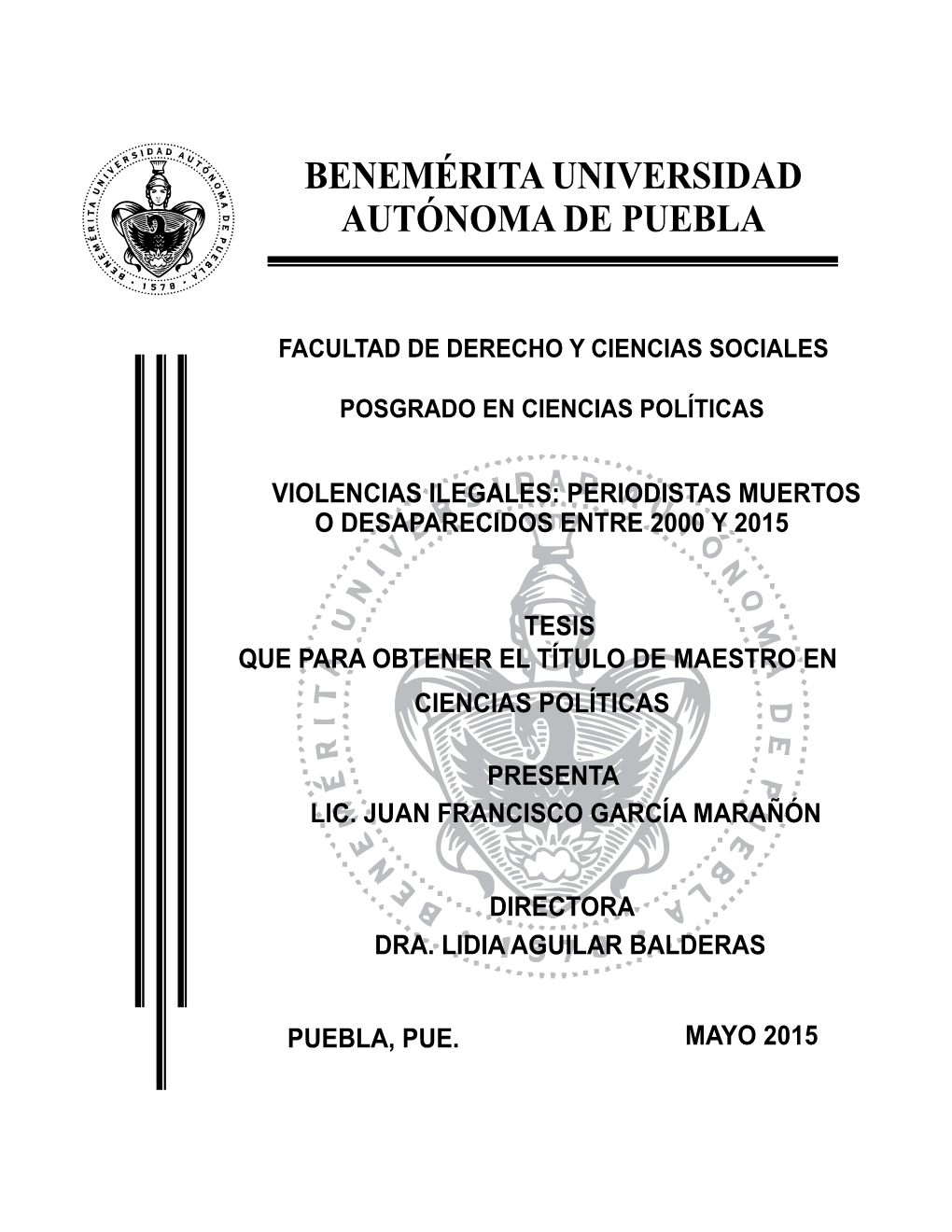 Variables Que Generan Violencia 52 2.6.1