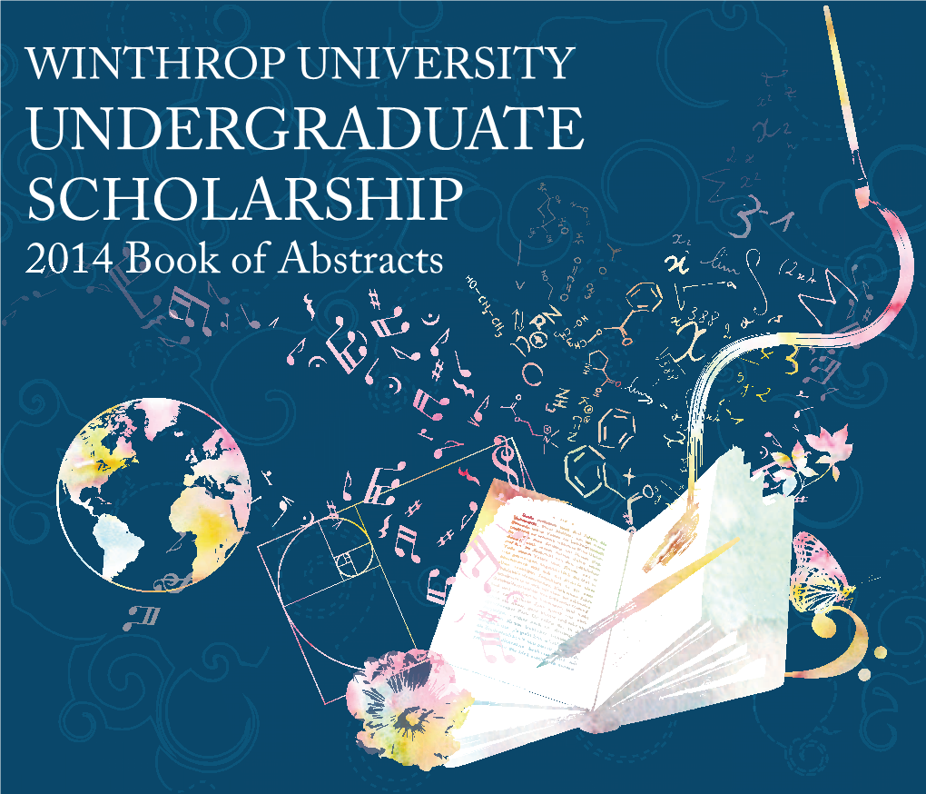 2014 Undergraduate Scholarship Book of Abstracts