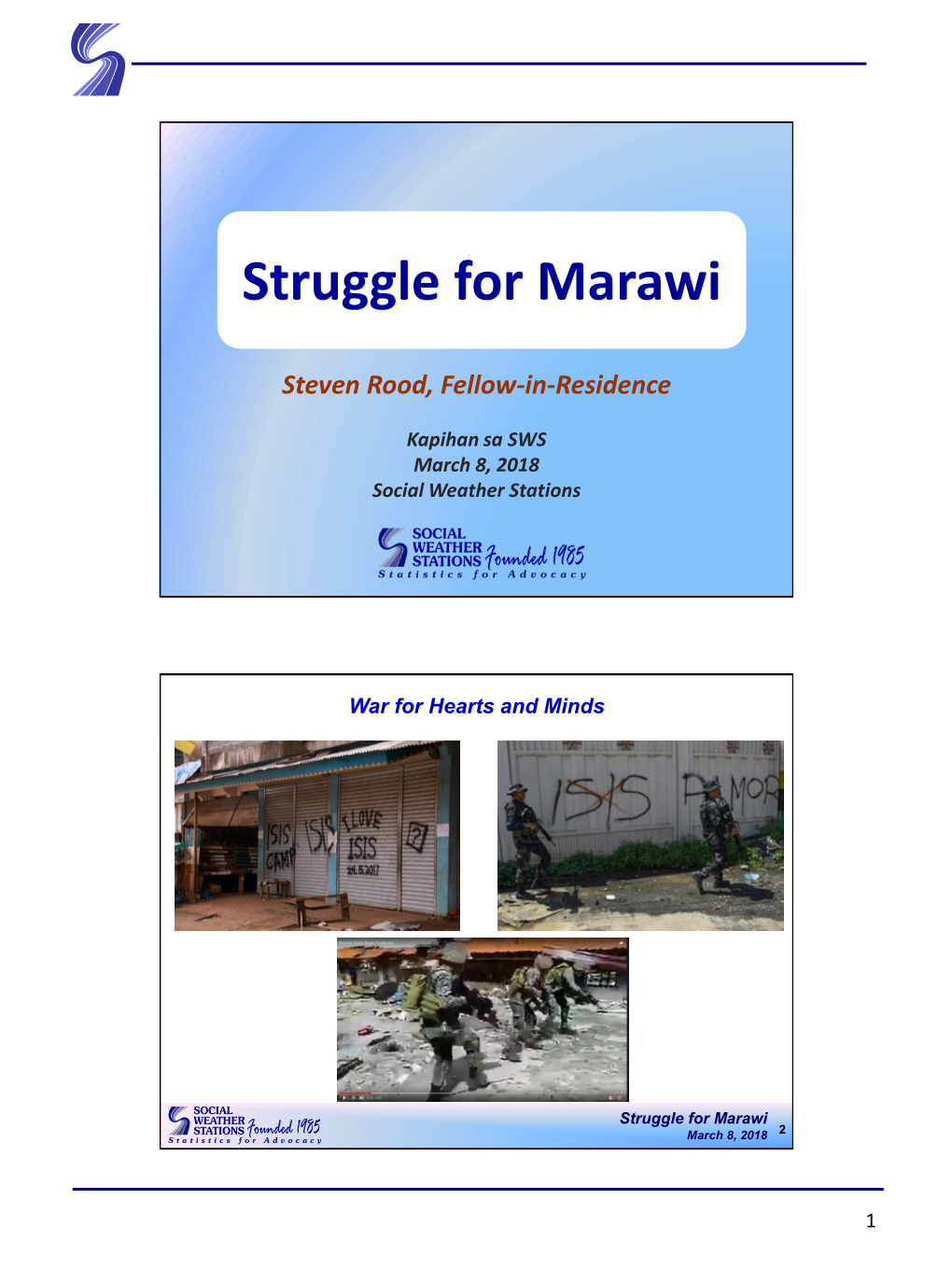 Struggle for Marawi