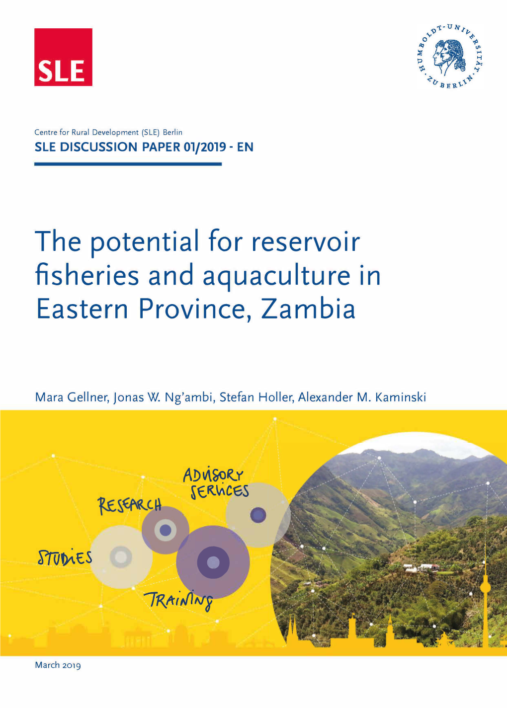 The Potential for Reservoir Fisheries and Aquaculture in Eastern Province, Zambia