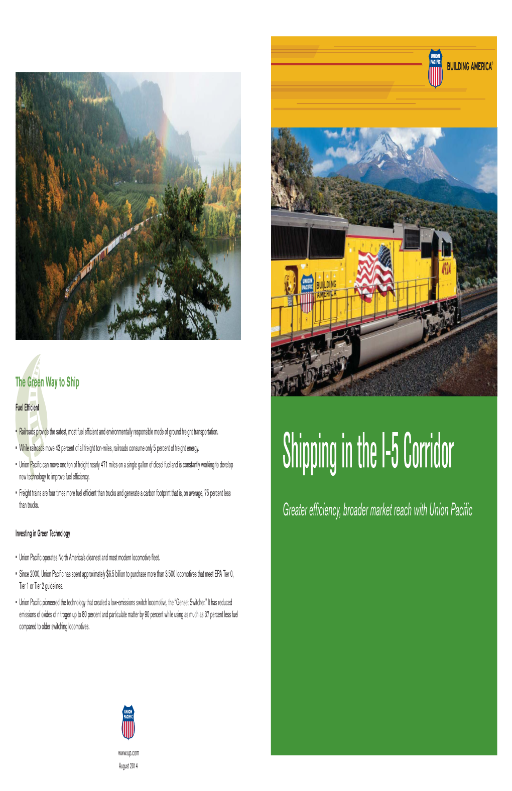 Shipping in the I-5 Corridor Brochure