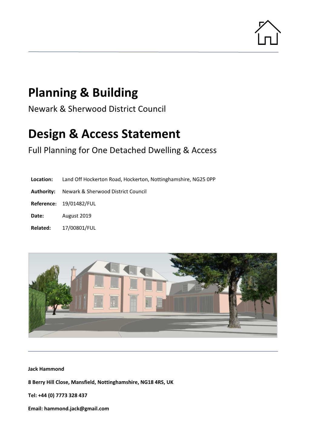 Full Planning for One Detached Dwelling & Access