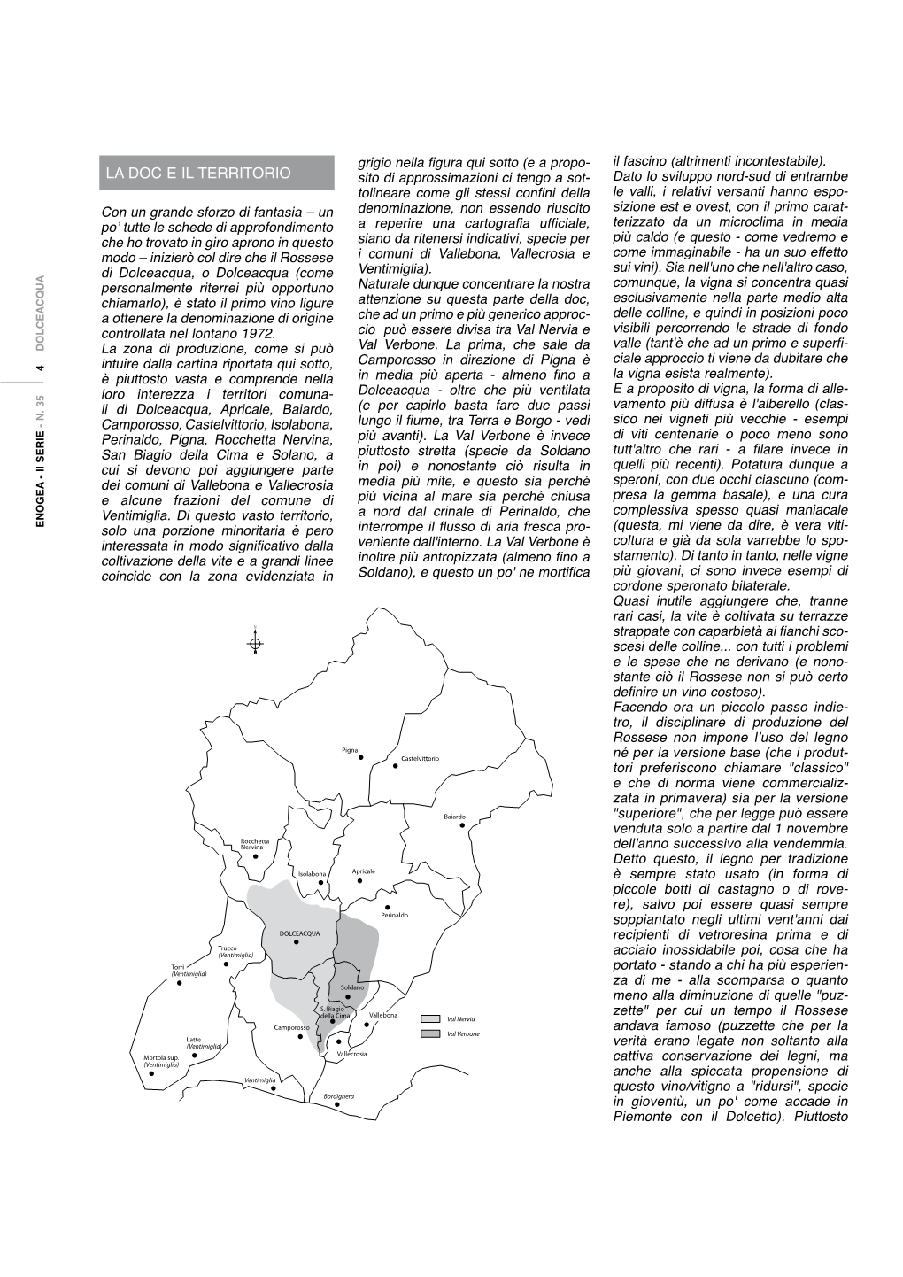 La Doc E Il Territorio