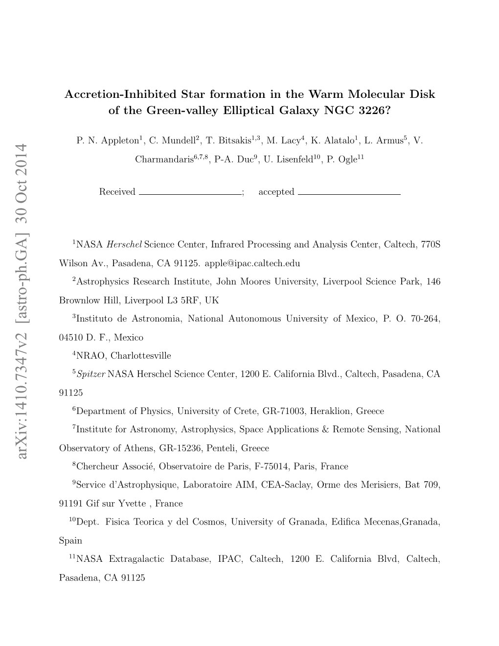 Accretion-Inhibited Star Formation in the Warm Molecular Disk of The