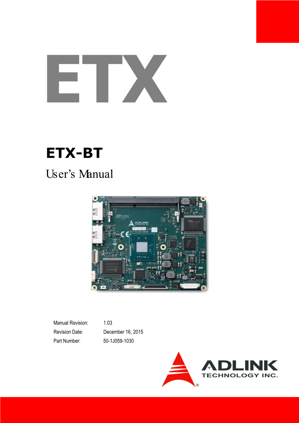 ETX-BT User's Manual