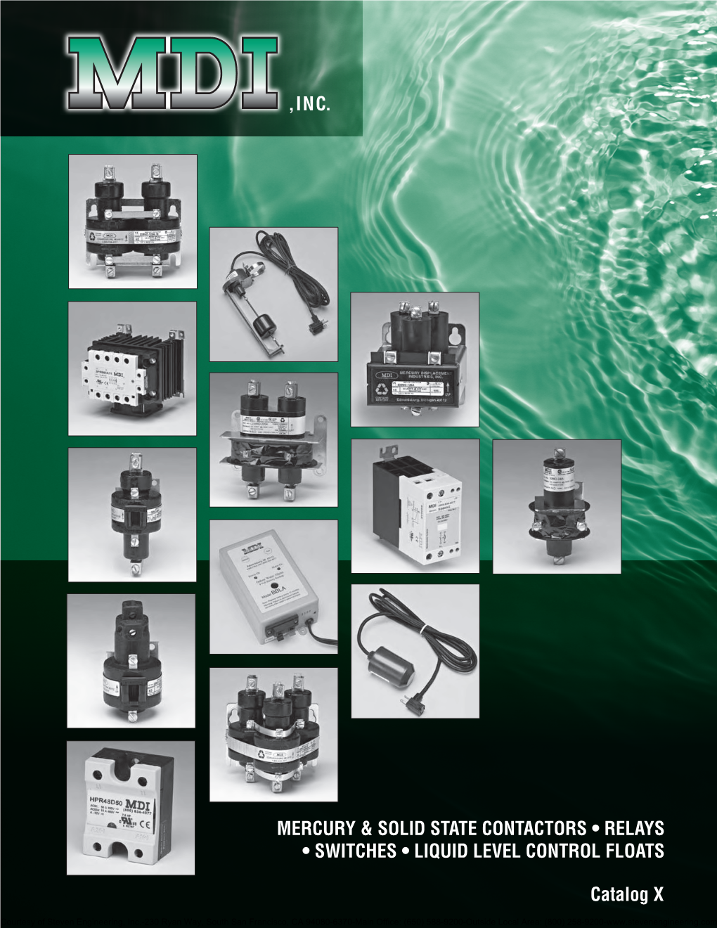 Inc. Mercury & Solid State Contactors • Relays